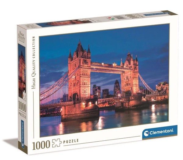 Puzzle Tower Bridge nocą 1000 elementów