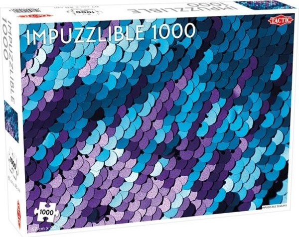 Puzzle Impuzzlible Cekiny 1000 elementów