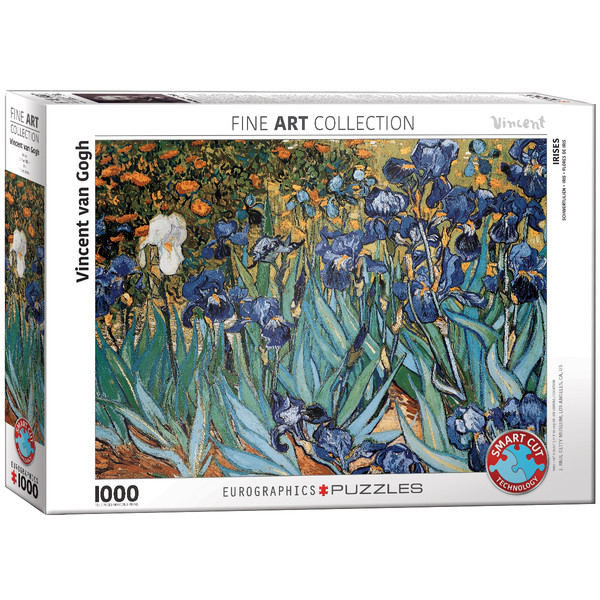 Puzzle Irysy, Vincent van Gogh 1000 elementów