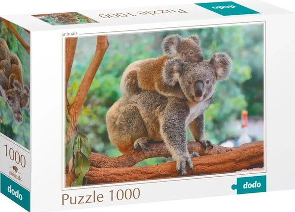 Puzzle Mała koala z mamą 1000 elementów