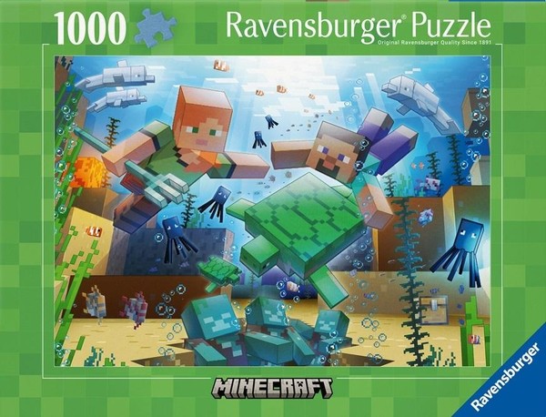 Puzzle Minecraft Mozaika 1000 elementów