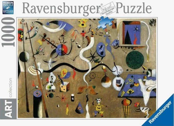 Puzzle Karnawał Arlekina, Joan Miro 1000 elementów