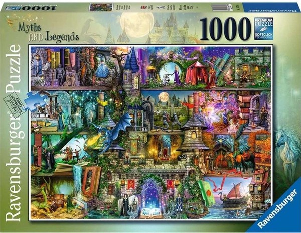 Puzzle Mity i legendy 1000 elementów