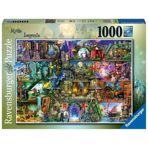 Puzzle Mity i legendy 1000 elementów