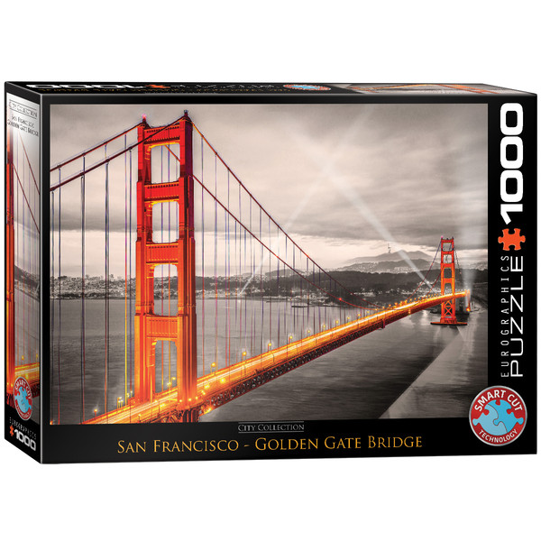 Puzzle Most Golden Gate, San Francisco 1000 elementów