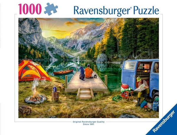 Puzzle Na kempingu 1000 elementów