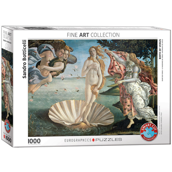 Puzzle Narodziny Wenus, Sandro Botticelli 1000 elementów