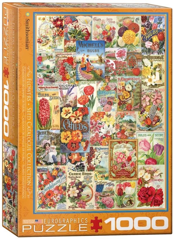 Puzzle Nasiona kwiatów 1000 elementów