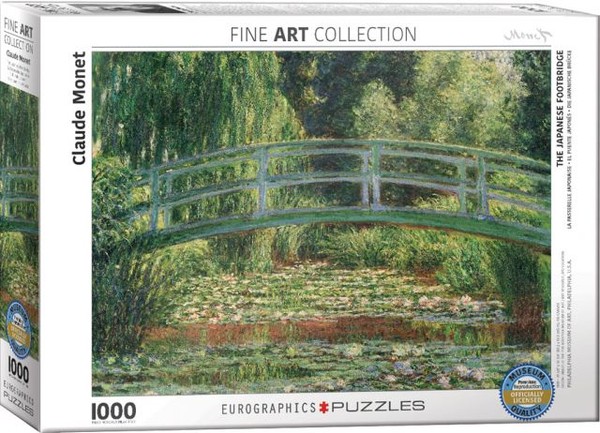 Puzzle Ogród japoński, Claude Monet 1000 elementów