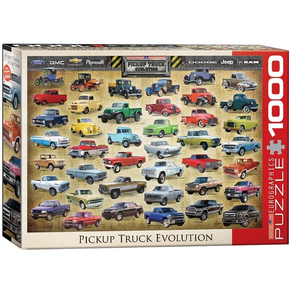 Puzzle Samochody Pick-up 1000 elementów