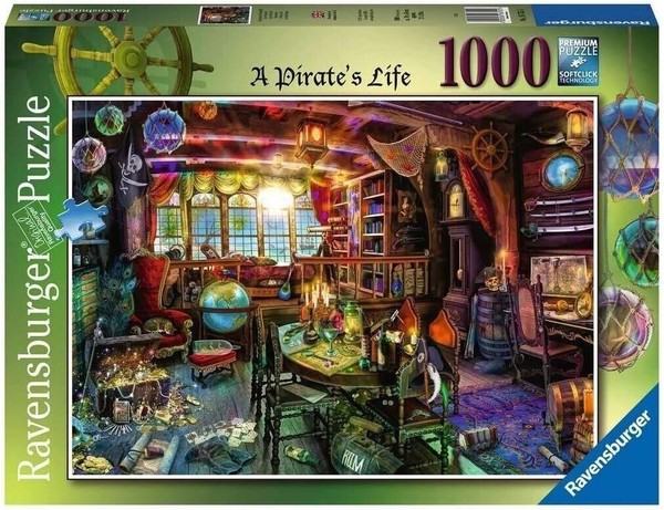 Puzzle Pirackie życie 1000 elementów