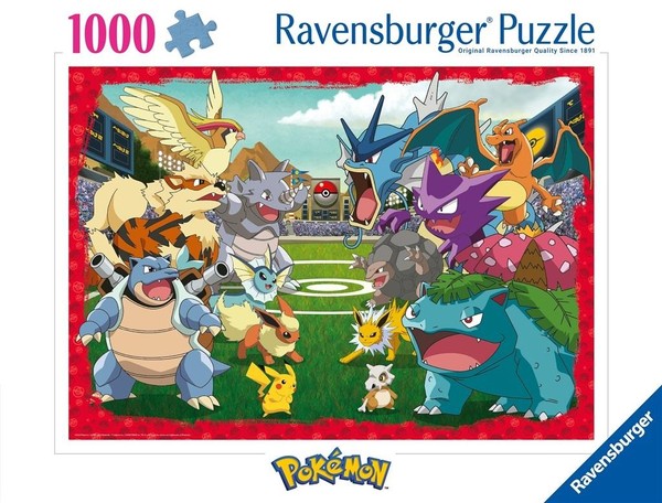 Puzzle Pokemon Ostateczna Rozgrywka 1000 elementów