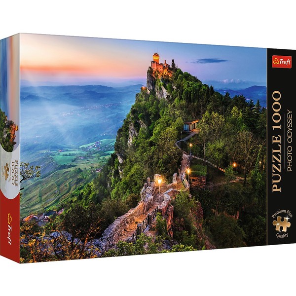 Puzzle Wieża Cesta San Marino 1000 elementów