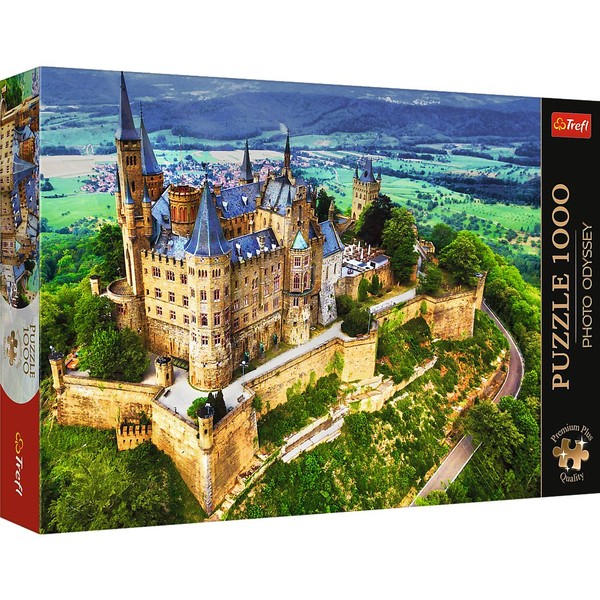 Puzzle Zamek Hohenzollern Niemcy 1000 elementów