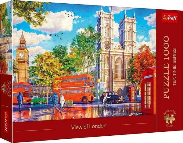 Puzzle Premium Plus Widok na Londyn 1000 elementów