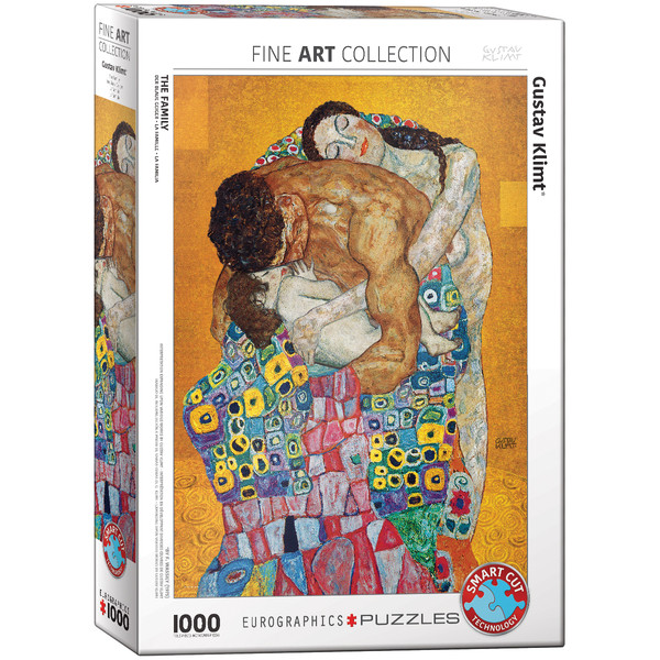 Puzzle Rodzina, Gustav Klimt 1000 elementów