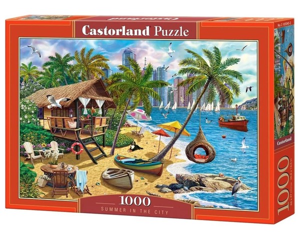 Puzzle Lato w mieście 1000 elementów