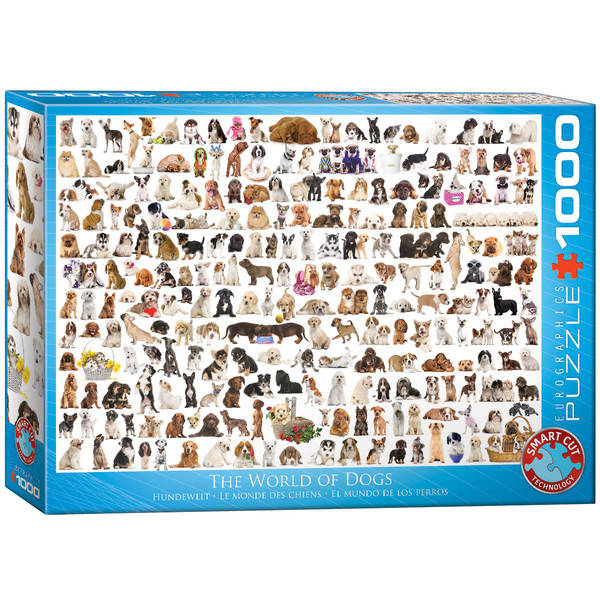 Puzzle Świat psów 1000 elementów