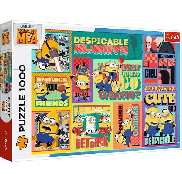 Puzzle Gru i Minionki: Pod przykrywką 1000 elementów