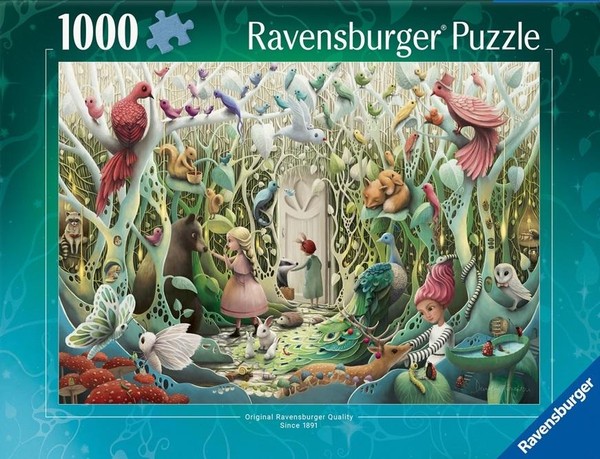 Puzzle Tajemniczy ogród 1000 elementów