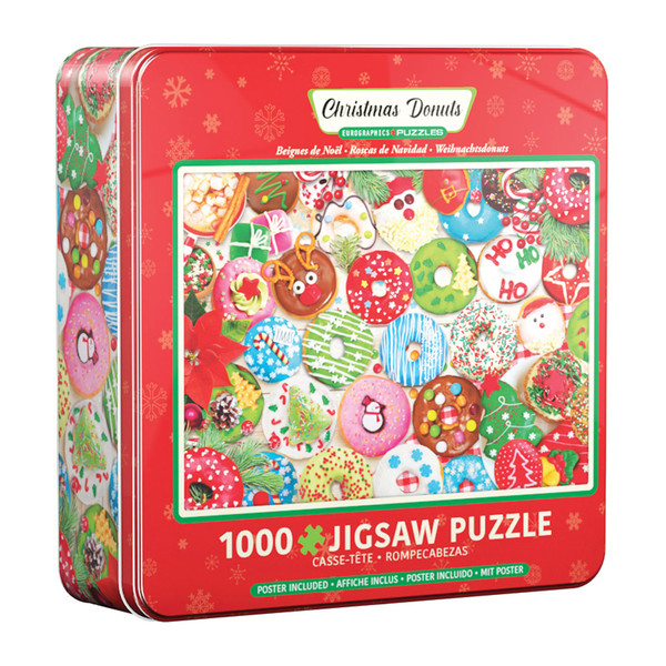 Puzzle Świąteczne donuty 1000 elementów