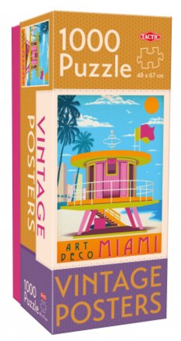 Puzzle Vintage Miami 1000 elementów