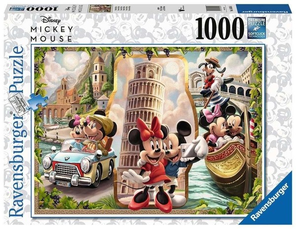 Puzzle Wakacje Miki i Mini 1000 elementów