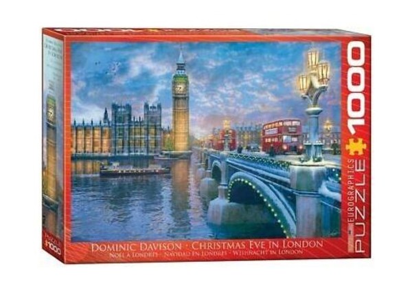 Puzzle Wigilia w Londynie 1000 elementów