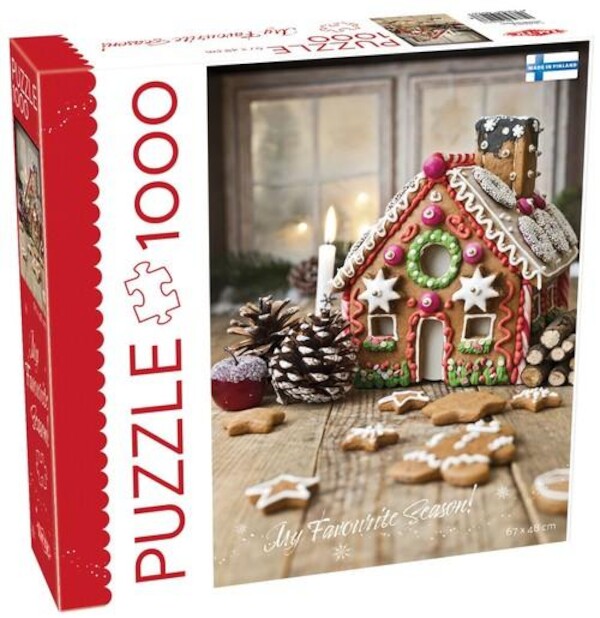 Puzzle XMAS Gingerbread House 1000 elementów