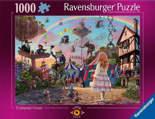 Puzzle Zaczarowany cyrk 1000 elementów