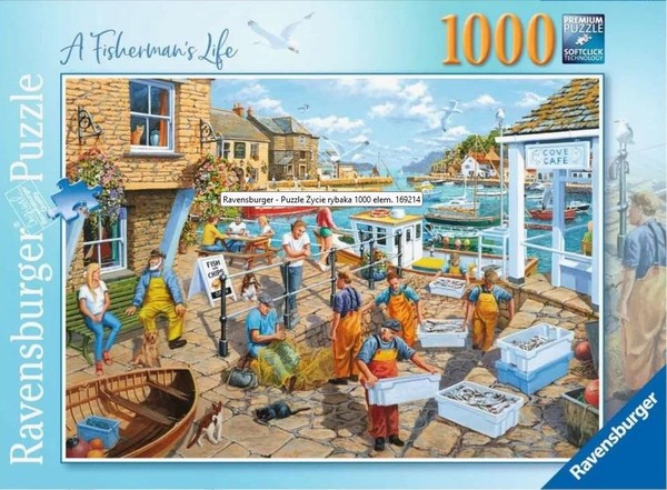 Puzzle Życie rybaka 1000 elementów