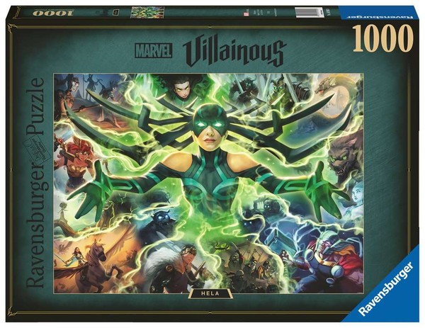 Puzzle Marvel Villainous Złoczyńcy: Hela 1000 elementów
