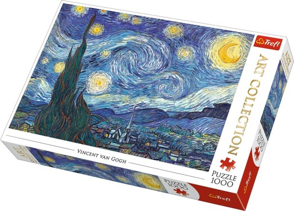 Puzzle Gwiaździsta noc Vincent van Gogh 1000 elementów