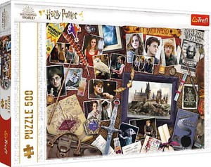 Puzzle Pamiątki z Hogwartu 500 elementów