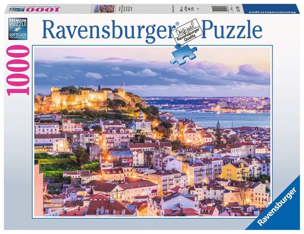 Puzzle Vista su Lisbona 1000 elementów