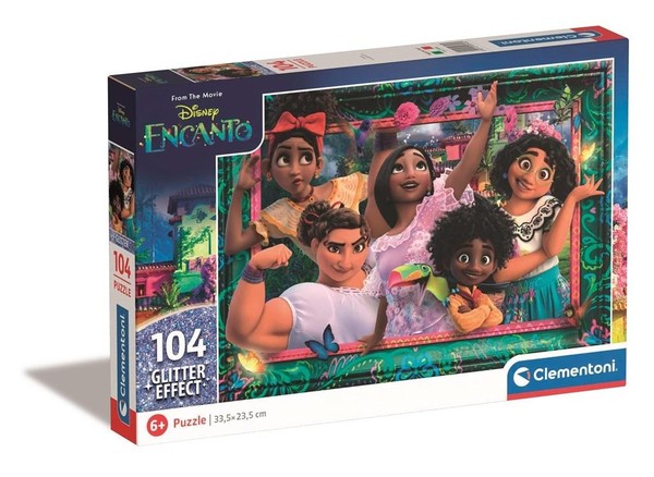Puzzle Brokat Disney Encanto 104 elementy