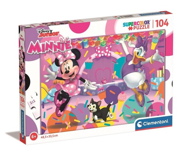 Puzzle Super Color Minnie 104 elementy