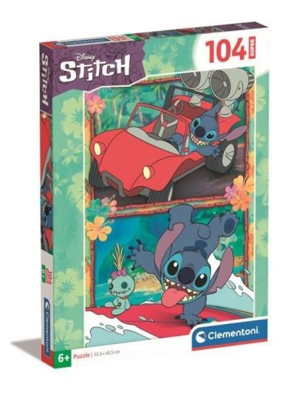 Puzzle Super Kolor Stitch 104 elementy