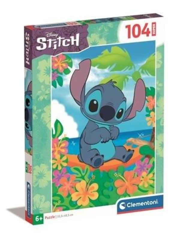 Puzzle Super Kolor Stitch 104 elementy