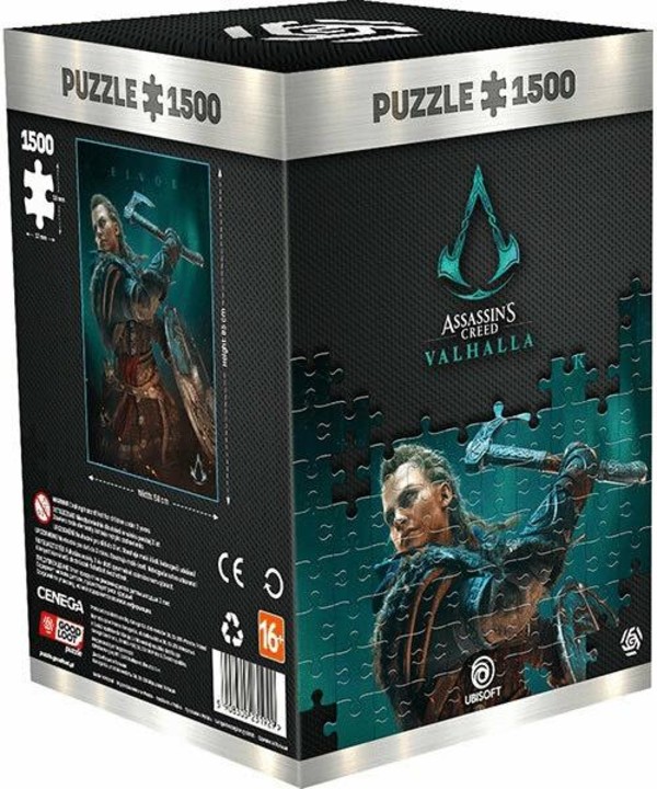 Puzzle Assassin`s Creed Valhalla Eivor Female 1500 elementów