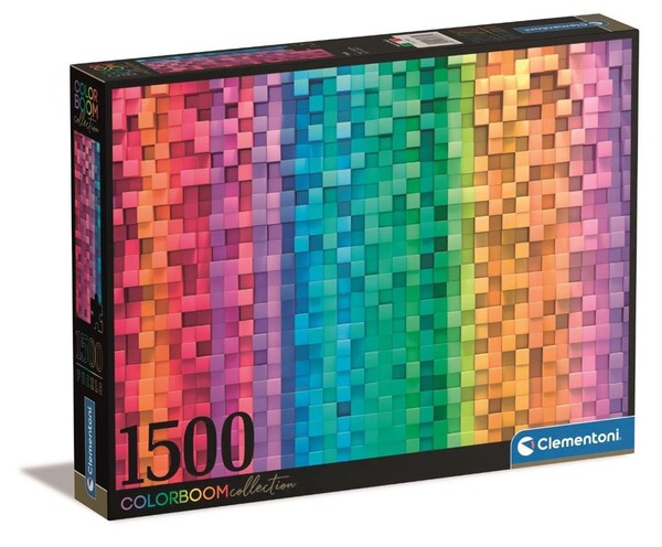 Puzzle Color Boom Pixels 1500 elementów