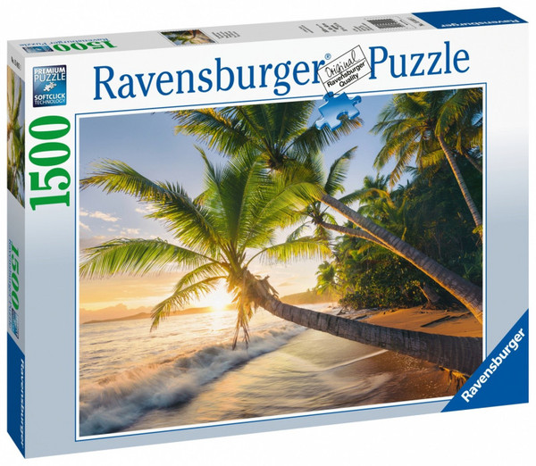 Puzzle Tajemnicza plaża 1500 elementów