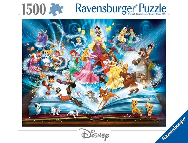 Puzzle Księga opowieści Disneya 1500 elementów