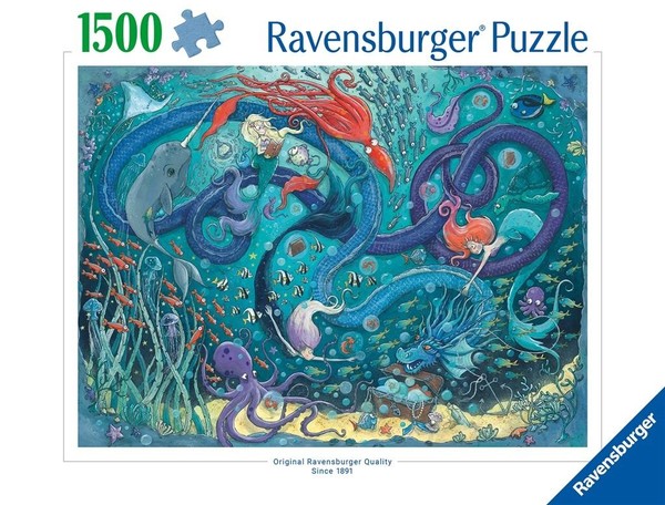 Puzzle Pod wodą 1500 elementów