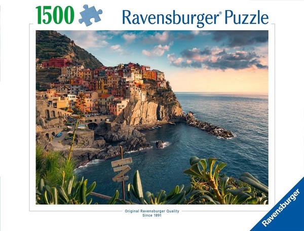 Puzzle Widok na Cinque Terre 1500 elementów