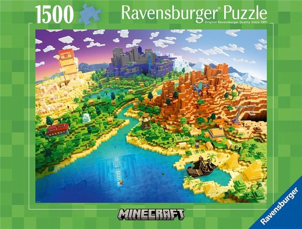 Puzzle World of Minecraft 1500 elementów