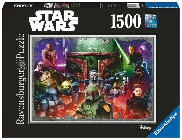 Puzzle Star Wars Boba Fett: Bounty Hunter 1500 elementów