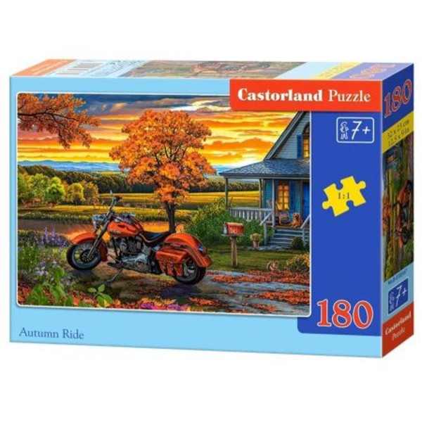 Puzzle Jesienna przejażdżka 180 elementów