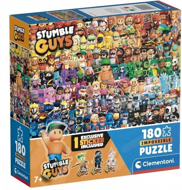 Puzzle Super Color Stumble Guys 180 elementów