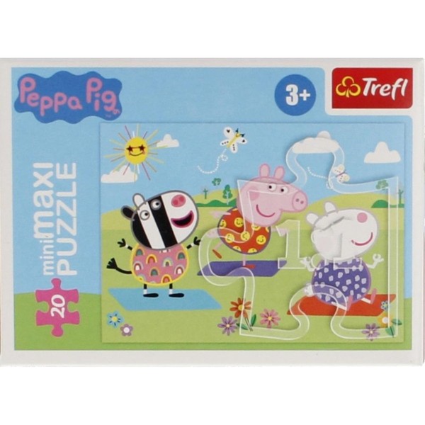 Puzzle miniMaxi Beztroski dzień Peppy 1 - 20 elementów